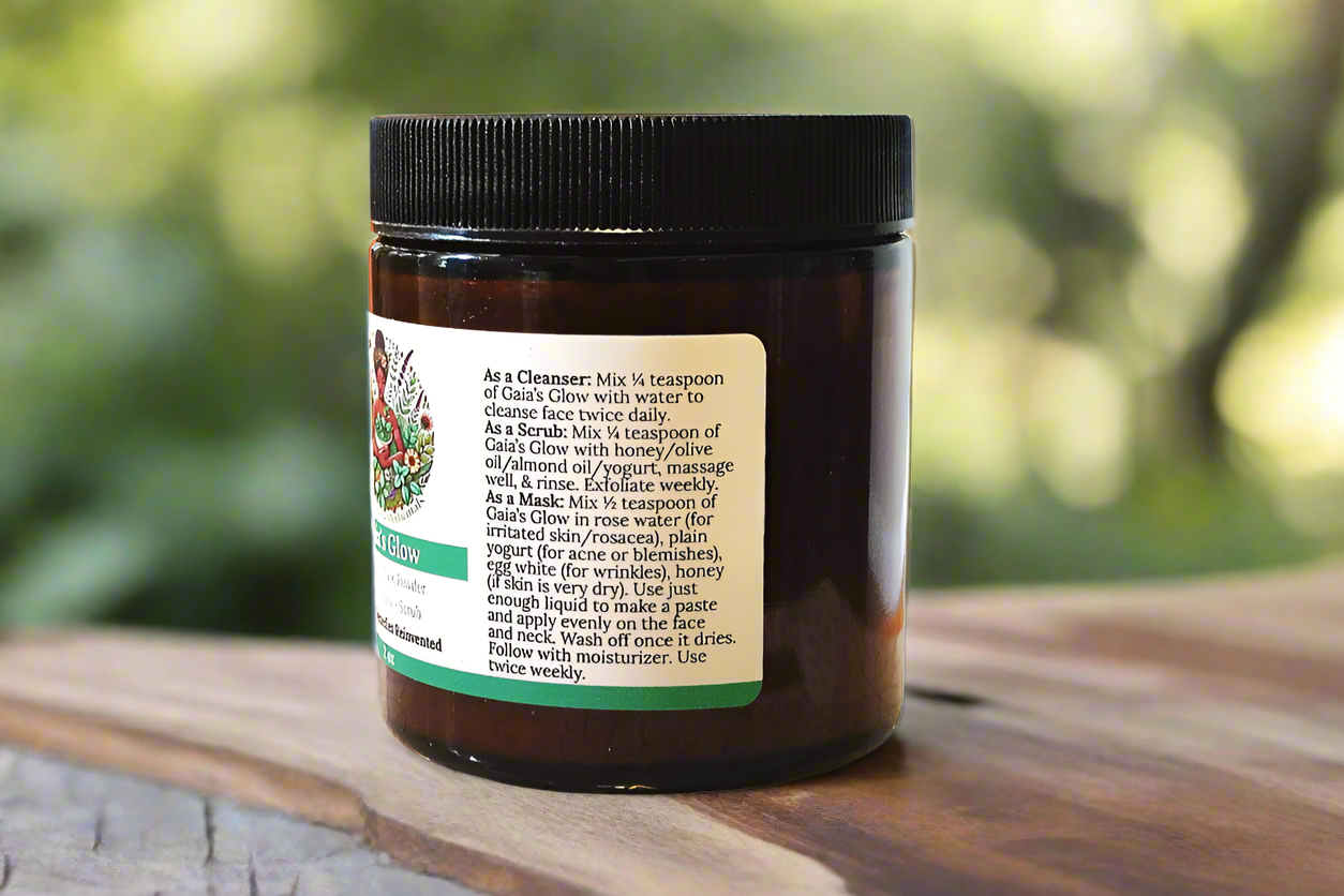 Gaia's Glow Facial Powder - 2 oz