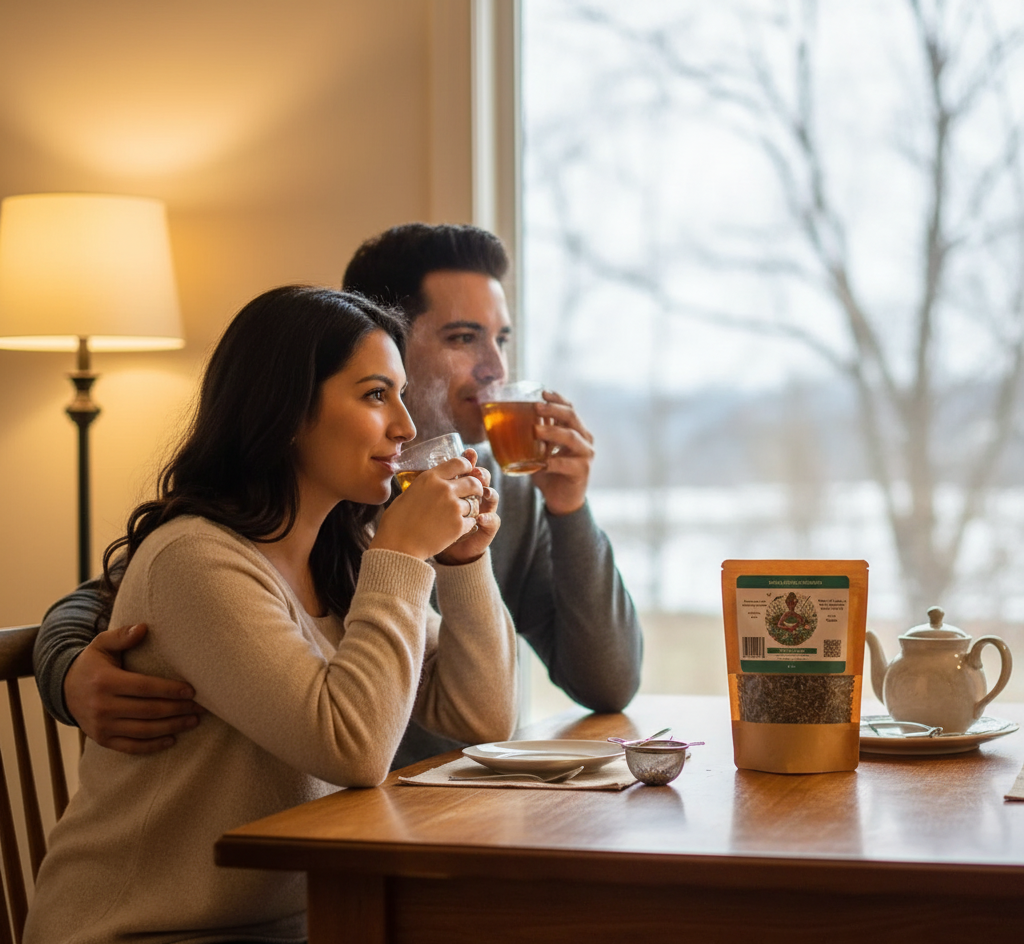 Brewing Flu Fighter Tea